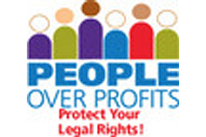 Badge - People Over Profits - Protect Your Legal Rights